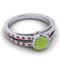 Statement Floral Pave Zikya Ring
