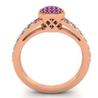 Statement Floral Pave Zikya Ring
