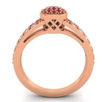 Statement Floral Pave Zikya Ring