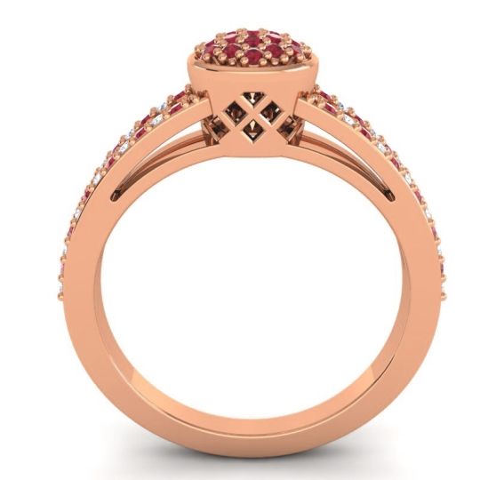 Statement Floral Pave Zikya Ring