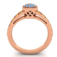 Statement Floral Pave Zikya Ring