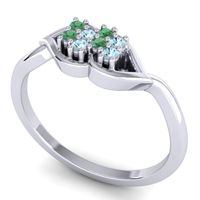 Petite Pave Yuga Ring