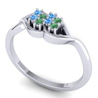 Petite Pave Yuga Ring