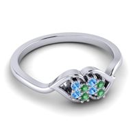 Petite Pave Yuga Ring