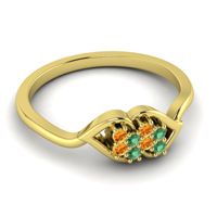 Petite Pave Yuga Ring