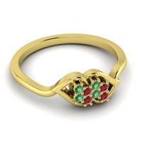 Petite Pave Yuga Ring