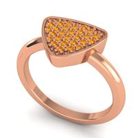 Statement Pave Trikona Ring