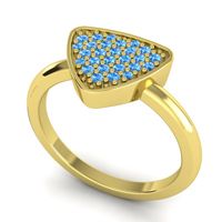Statement Pave Trikona Ring