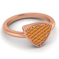 Statement Pave Trikona Ring
