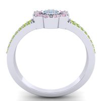 Statement Floral Pave Madhavi Ring