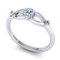 Petite Floral Phulla Ring