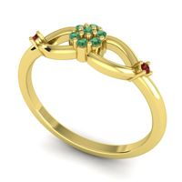 Petite Floral Phulla Ring