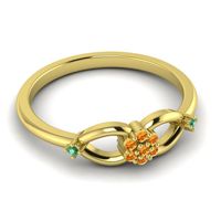 Petite Floral Phulla Ring