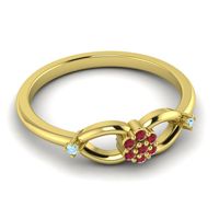Petite Floral Phulla Ring