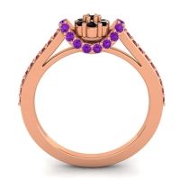 Petite Floral Pave Pupsagiri Ring