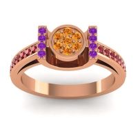 Statement Floral Pave Inodaya Ring