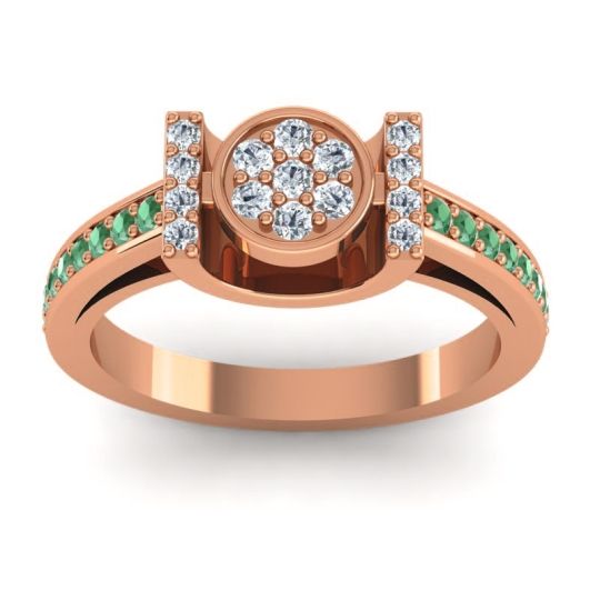 Statement Floral Pave Inodaya Ring