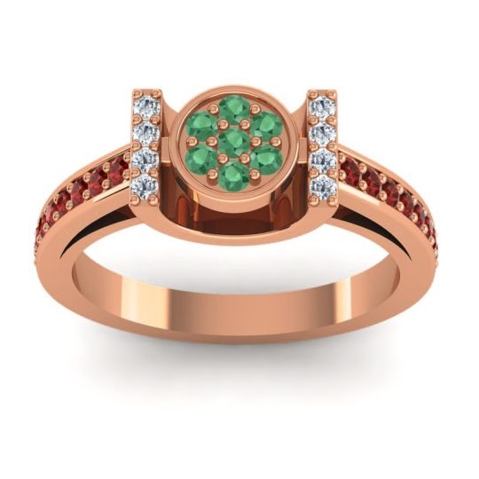 Statement Floral Pave Inodaya Ring