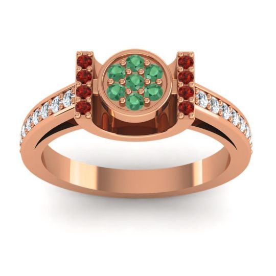 Statement Floral Pave Inodaya Ring