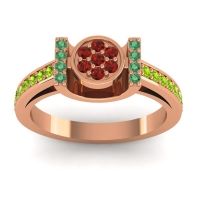 Statement Floral Pave Inodaya Ring