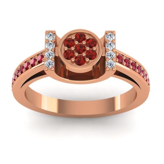 Statement Floral Pave Inodaya Ring