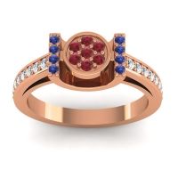 Statement Floral Pave Inodaya Ring