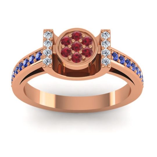 Statement Floral Pave Inodaya Ring