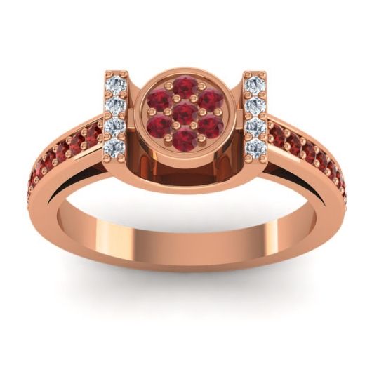 Statement Floral Pave Inodaya Ring
