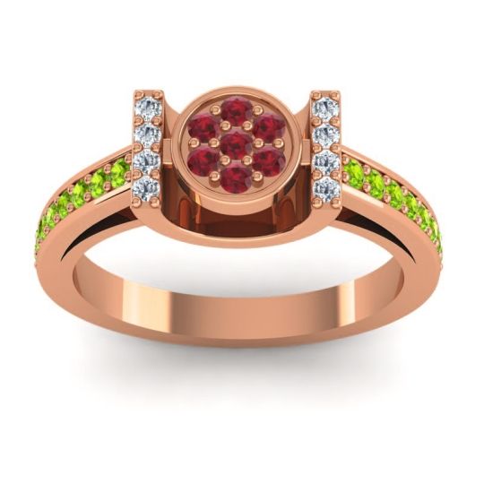 Statement Floral Pave Inodaya Ring