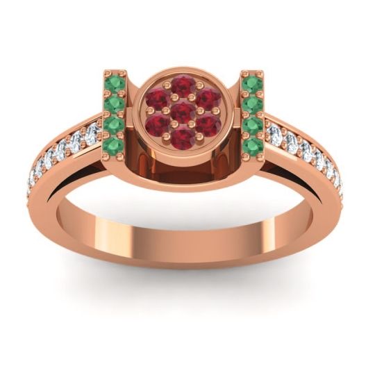 Statement Floral Pave Inodaya Ring