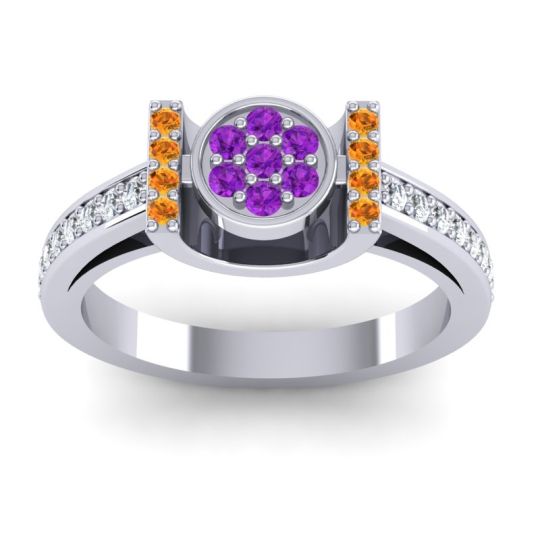 Statement Floral Pave Inodaya Ring