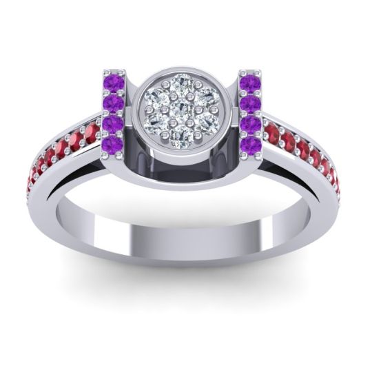 Statement Floral Pave Inodaya Ring