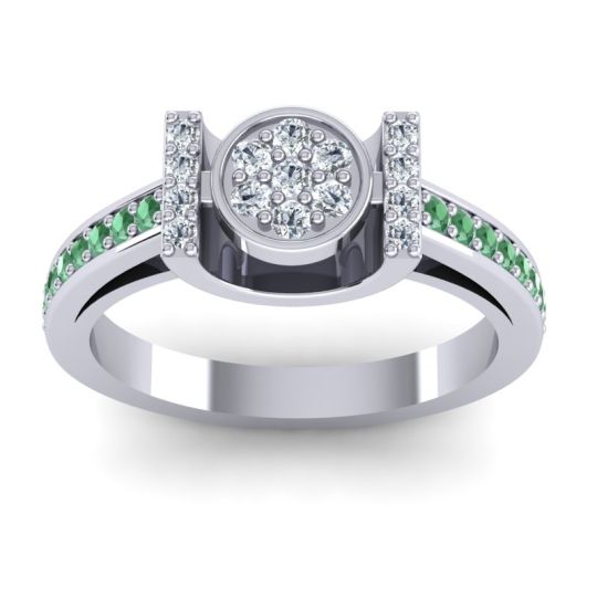 Statement Floral Pave Inodaya Ring