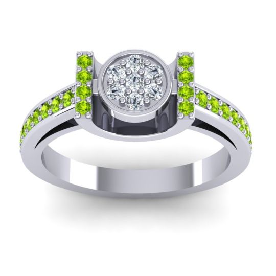 Statement Floral Pave Inodaya Ring