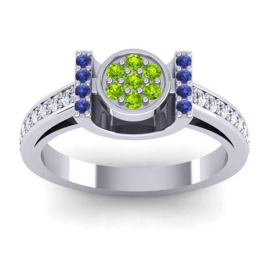 Statement Floral Pave Inodaya Ring