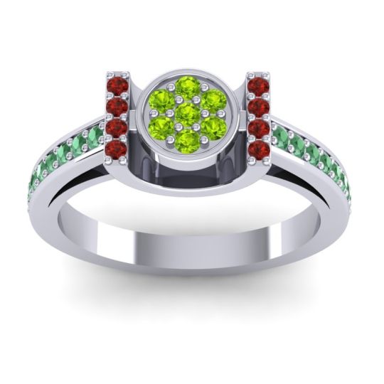 Statement Floral Pave Inodaya Ring