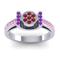 Statement Floral Pave Inodaya Ring