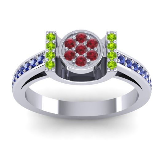 Statement Floral Pave Inodaya Ring