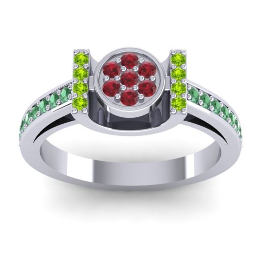 Statement Floral Pave Inodaya Ring