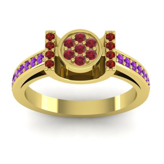 Statement Floral Pave Inodaya Ring