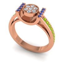 Statement Floral Pave Inodaya Ring