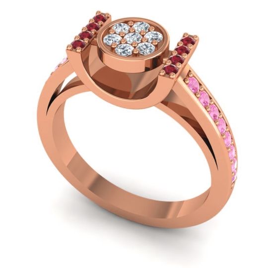 Statement Floral Pave Inodaya Ring