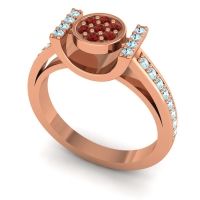 Statement Floral Pave Inodaya Ring