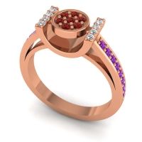 Statement Floral Pave Inodaya Ring