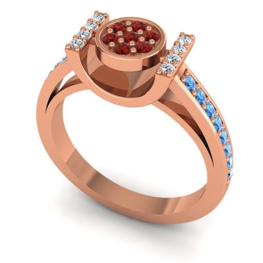 Statement Floral Pave Inodaya Ring