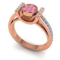 Statement Floral Pave Inodaya Ring