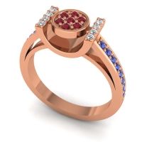 Statement Floral Pave Inodaya Ring