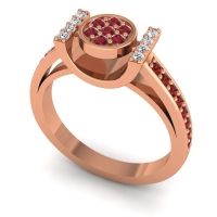 Statement Floral Pave Inodaya Ring