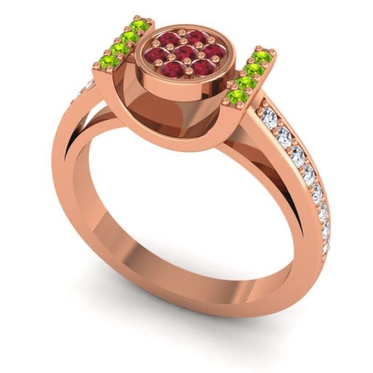 Statement Floral Pave Inodaya Ring