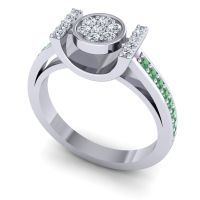 Statement Floral Pave Inodaya Ring